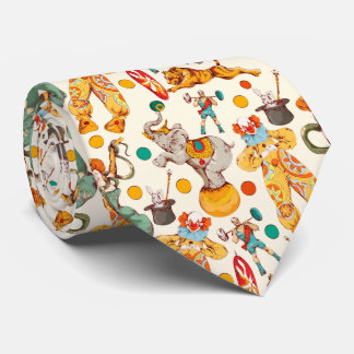 Vintager Zirkus Krawatte