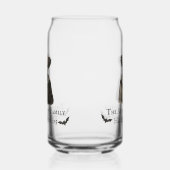 Vintager Zirkus | Spuk Karnevalthema Halloween Dosenglas (Rechts)