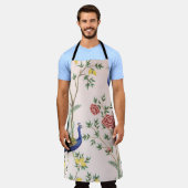 Vintager Zitronenbaum, Pflanze, exotische Erbse Schürze (Getragen)