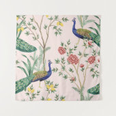 Vintager Zitronenbaum, Pflanze, exotische Erbse Wandteppich (Vorderseite)