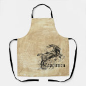 Vintager Zodiac-Hartkorn Schürze (Vorderseite)