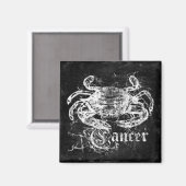 Vintager Zodiakarzinom Magnet (Vorderseite/Rückseite)