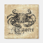 Vintager Zodiakarzinom Magnet (Vorne)