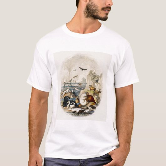 Vintager Zoo T-Shirt (Vorderseite)