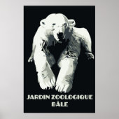 Vintager Zoo und Basler Eisbär Poster (Vorne)
