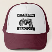 Vintager Zuchtschlepper Truckerkappe (Vorderseite)