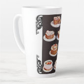 Vintager Zuckerguss zum Nachtisch mit Retro Milchtasse (Linke Ecke)