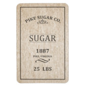 Vintager Zuckerhaufen Magnet (Vertikal)