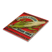 Vintager Zuckermais Olney u. Fliese (Seite)