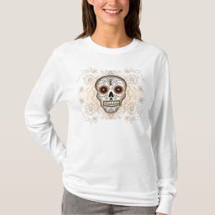 Vintager Zuckerschädel Hoody