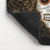 Vintager Zuckerschädel Mousepad (Ecke)