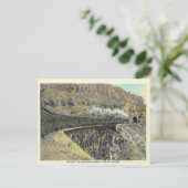 Vintager Zug Arizona Postkarte (Stehend Vorderseite)