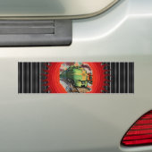 Vintager Zug Autoaufkleber (Auf Auto)