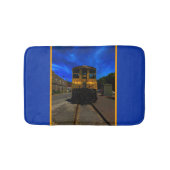 Vintager Zug Badematte (Vorderseite)