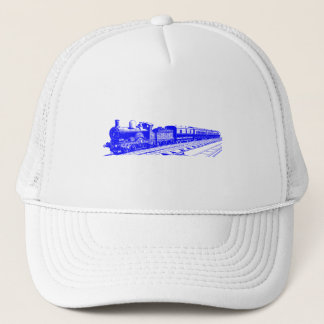 Vintager Zug - Blau Truckerkappe