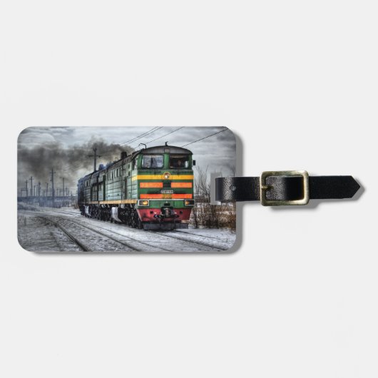 Vintager Zug-Gepäck-Umbau Gepäckanhänger (Vorderseite horizontal)