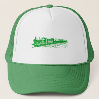 Vintager Zug - Grasgrün Truckerkappe