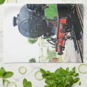 Vintager Zug Küchentuch (Gefaltet)