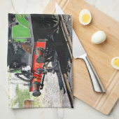 Vintager Zug Küchentuch (Viertel Falte)