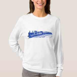 Vintager Zug - Marine T-Shirt
