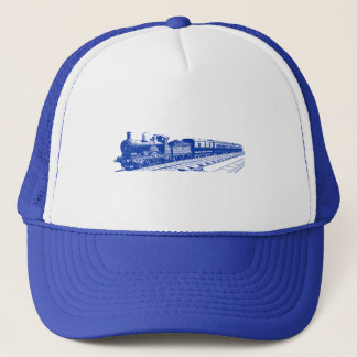 Vintager Zug - Marine Truckerkappe