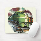 Vintager Zug Mousepad (Mit Mouse)