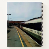 Vintager Zug Notizblock (Rückseite)