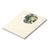 Vintager Zug Notizblock (Rotiert)