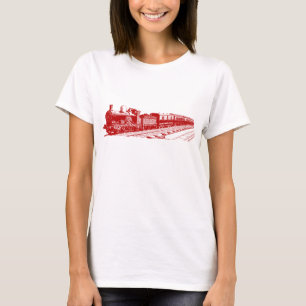 Vintager Zug - Rubin T-Shirt