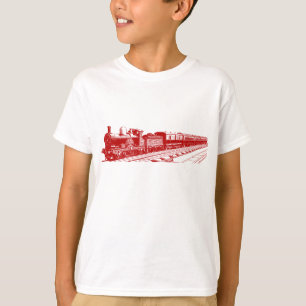 Vintager Zug - Rubin T-Shirt