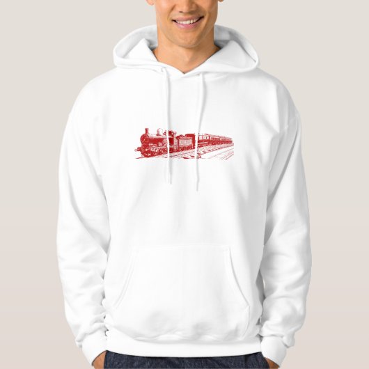 Vintager Zug - Ruby Hoodie (Vorderseite)