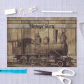 Vintager Zug Seidenpapier (Handwerk)