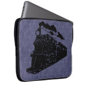 Vintager Zugfall mit benutzerdefinierter Farbe Laptopschutzhülle (Vorne Rechts)