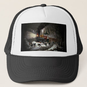 Vintager Zughut Truckerkappe