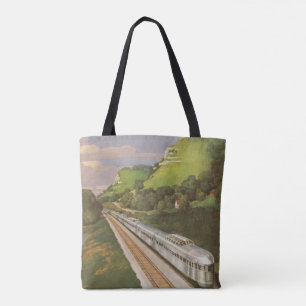 Vintager Zugurlaub, Lokomotive im Land Tasche