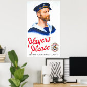 Vintager Zusatz für das Plakat (Heimbüro)