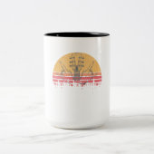 Vintager Zweifarbige Tasse (Mittel)