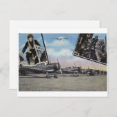 Vintager Zweiter Weltkrieg - Post-Aviation Postkarte (Vorne/Hinten)