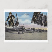 Vintager Zweiter Weltkrieg - Post-Aviation Postkarte (Vorderseite)