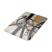 VINTAGER ZYKLUS BADEMATTE (Schrägansicht)