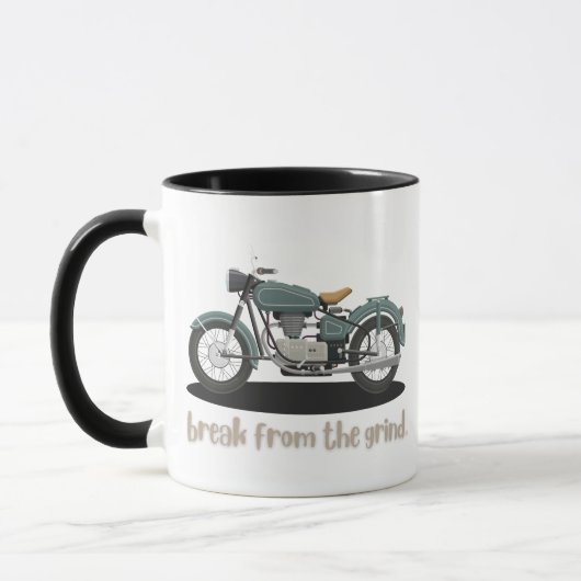Vintager Zyklus BFTG Kaffee Tasse (Links)