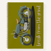 Vintager Zyklus Notizblock (Vorderseite)