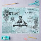 Vintagere Emphemera-Serie Design 15 Seidenpapier (Basteln)