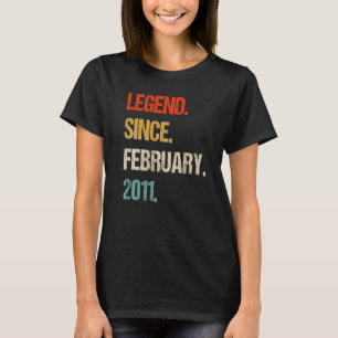 Vintages 12-jähriges 12-jähriges Geburtstagsretro T-Shirt