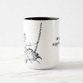 Vintages 18. Jahrhundert Elegance Swing Kaffee Tas Tasse (Zentrum)