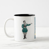 Vintages 1943 KINDERBUCHcover Zweifarbige Tasse (Links)