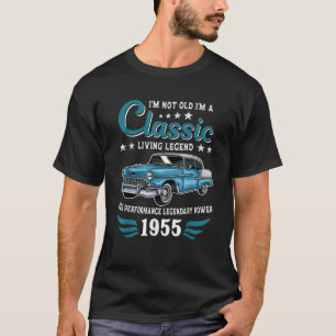 Vintages 1955 Geburtstagskraftwagen für Legenden G T-Shirt