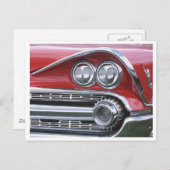 Vintages 1959 Klassisches Grillfoto Postkarte (Vorne/Hinten)