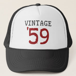 Vintages 1959 truckerkappe