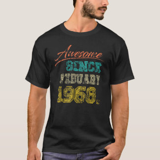 Vintages 1968 Phantastisch seit Februar glücklich T-Shirt